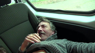 Sexy tattooed chick picked up and smashed in her pussy