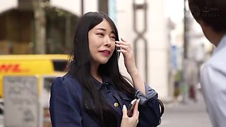 黒髪ロングヘアの美女がイチャイチャキスとラブラブフェラして騎乗位挿入