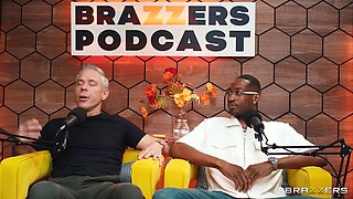 The Brazzers Podcast Episode 13: Interracial Double Anal Threesome with Mick Blue, Lily Lou, and Hollywood Cash