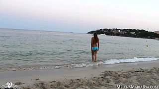 Horny Nude on Beach