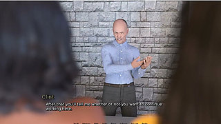 Laura Lustful Secret - Gameplay - Roleplay - Teen Getting Wet Pussy Because of Oldman Massage