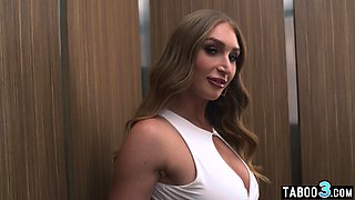 Lesbian mommy strapon screwed by arousing teenager