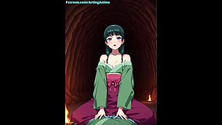 Maomao The Apothecary Diaries Taste Test Fuck - AI Generated Hentai