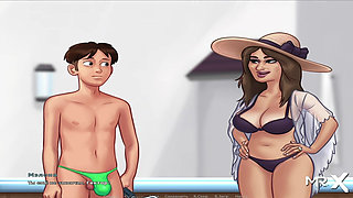 SummertimeSaga - Jacuzzi Breast Massage E3 #75