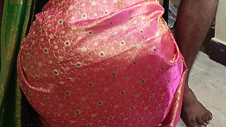 Housewife enjoying blowjob and standing fuck