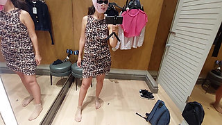 Brunette Sexy Tester with Pussy Hair,