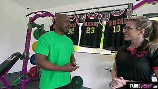 Bascetball Player Pleases The Coach's Busty Blonde Wife With His BBC To Be Allowed To Join the Team