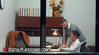 DIGITALPLAYGROUND - Milf Alexis Fawx Discovers A Magical Book That Turns Her Boring Routine Into An Erotic Adventure