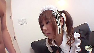 Her Uniform Looks Cute On Her Which Leads To Her Pussy Getting Filled With Cum