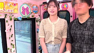 Street NTR In Front Of Her Boyfriend! A Female College