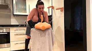 Beautiful Sonya having a horny solo toy masturbation