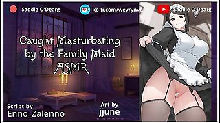 Car Toon And Panty Job In Caught Masturbating By The Family Maid