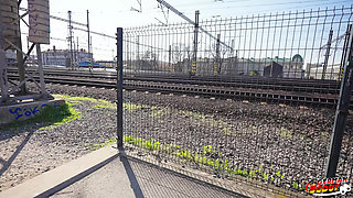 German Scout - Petite and Small Tits Latina Teen Lucy Mendez Pick up for Casting Fuck