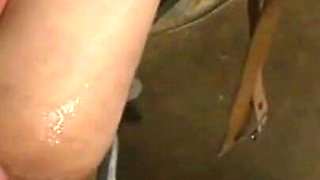 Humiliating pussy fingering