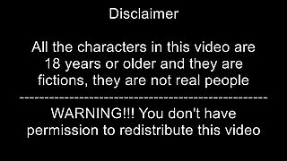 Grandmas house: hot black girl is jerking a monster cock ep.24