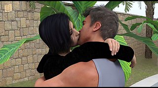 Fictional sex, 3d boob press, big ass