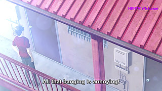 Accidental Facesitting, Unstoppable Hairy Pussy Eating and Fucking(Hentai)Eng Sub