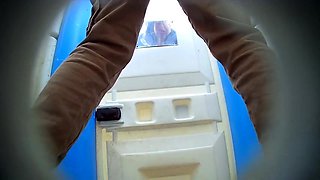 RUSSIAN PUBLIC BIO TOILET HIDDEN SPY CAM- VIDEO