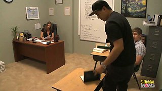 Hentai MILF Devon Lees Pierced Pussy Pounded Doggy in Office