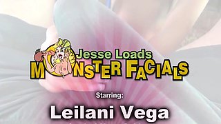 Jesse Loads Monster Facials - Leilani Vega