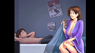 Summer saga - part one - stepmom wants to be thoroughly fucked in sonnie's room