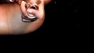 Redbone Dildo Fun with a Big-Ass Black Amateur