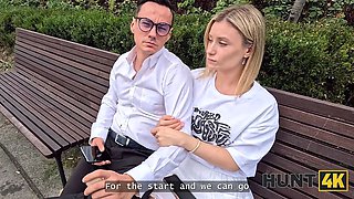 Hunt4k. stranger has a surprise for a duo