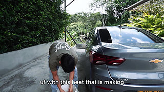 I Fuck My Boss After Washing Her Car
