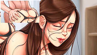 Hentai academy features big asses in 3D animation