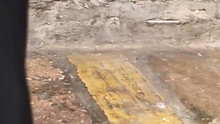 Sensual Dangling & Shoeplay in Pink Pantyhose - Loafers & Clogs