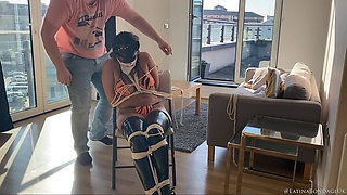 Super Latina Captured in Thugs Lair!