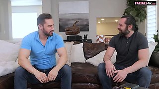 Hot French Maid Gets Spitroasted! - Laynee James