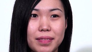 Asian Teen Nicoline Gets Double Teamed in Her First
