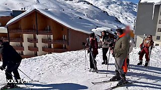 Chloe Duvals Igloo Threesome