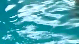 Beautiful, Sweet and Also Very Slutty Takes 2 Cocks in the Pool