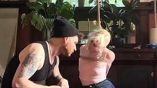 slut his tall blonde fetish flashing ass on live webcam