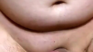 This time I took the camera in my hand so you could see my pitiful slave's balls from my perspective