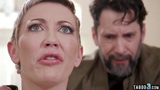 Blonde MILF wants to practice anal sex