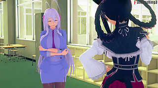 Rossweisse almost catch me fucking Akeno - DXD NTR Madness Series