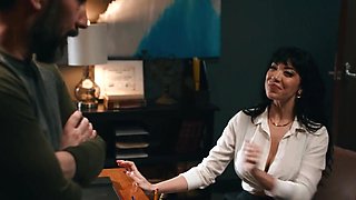 Big boobs MILF wants this principal to fuck her hard