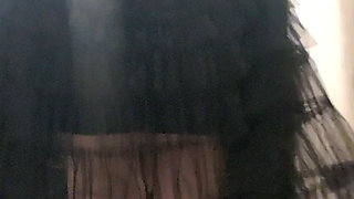 In the Bathroom of the Thater