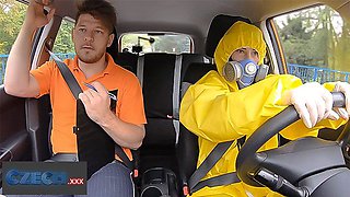 Czech XXX featuring Lexi Dona and Michael Fly's medium tits dirt