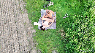 Outdoor Workout ends with hot sex