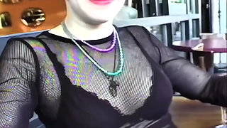 Vintage Hairy Girl Cum on Tongue! Carmen