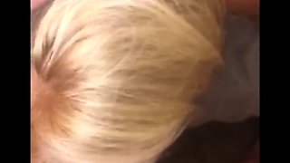 Sexy amateur blonde blowjob amp cumshot HD