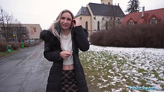 A married blonde beauty with a large, fat cock engages in sexual activity with a stranger