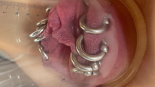 Pierced Pump Pussy! Daily Rountine Scene 1