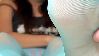 Foot Massage of Asian MILF Domme
