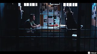 Detective Agatha Vega Gets Face Fucked in Frozen Time - Latina Slut Swallows Cum