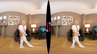 Red Light Green Light - British Blonde Strips And Plays For You